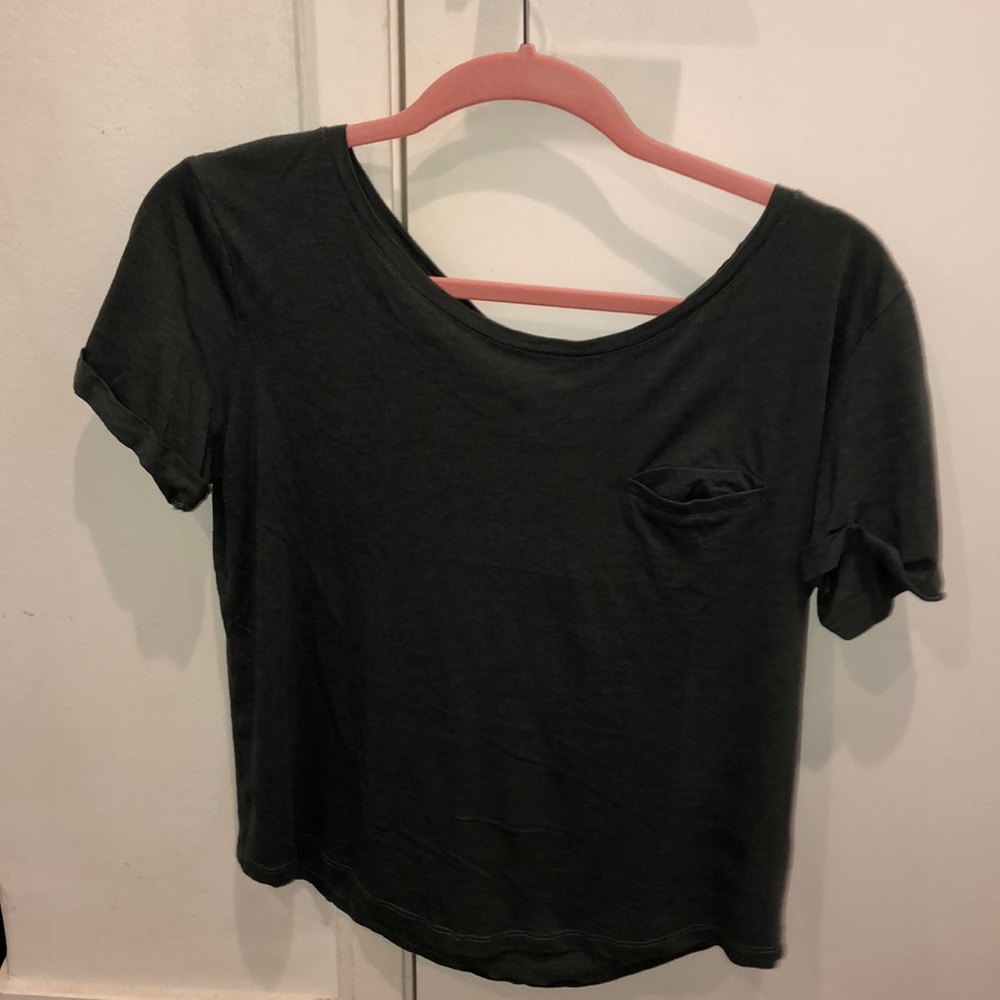 Dark green H&M shirt